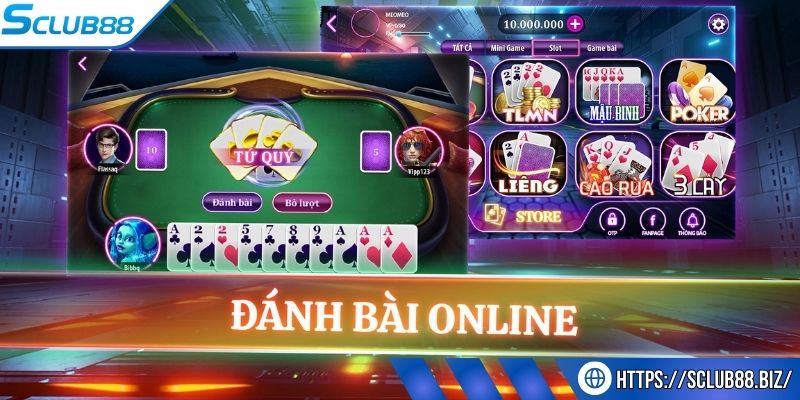 Những tựa game bài Sclub88 được yêu thích hàng đầu Những tựa game bài Sclub88 được yêu thích hàng đầu